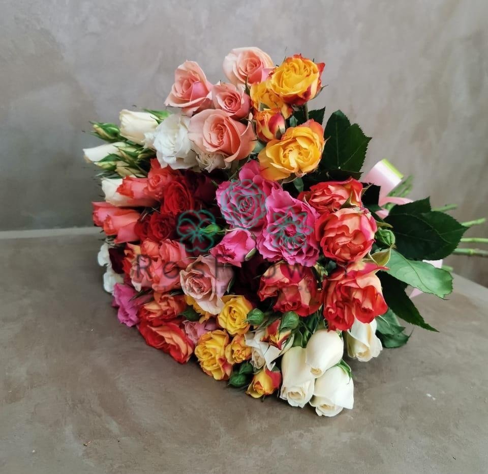 Букет цветов из: Розы в Семеновское