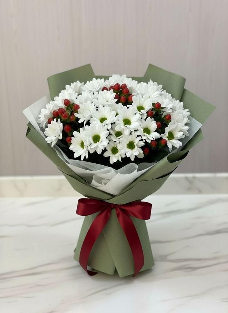 Букет цветов из: Хризантемы в Семеновское