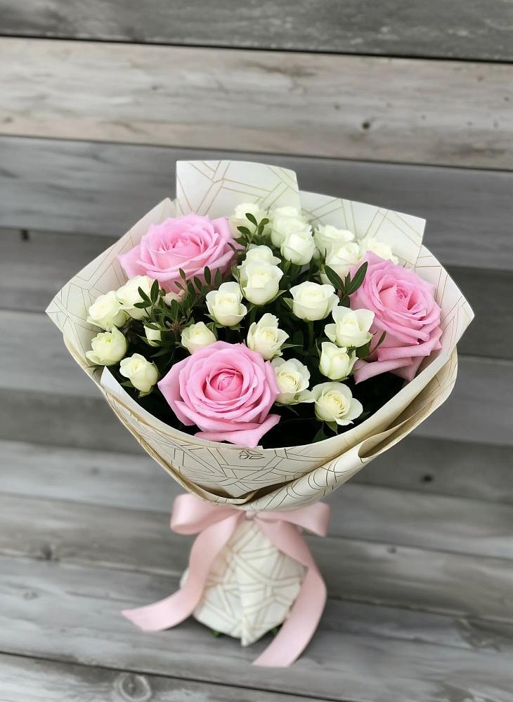Букет цветов из: Розы в Семеновское