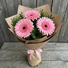 Букет цветов из:  Герберы в Семеновское