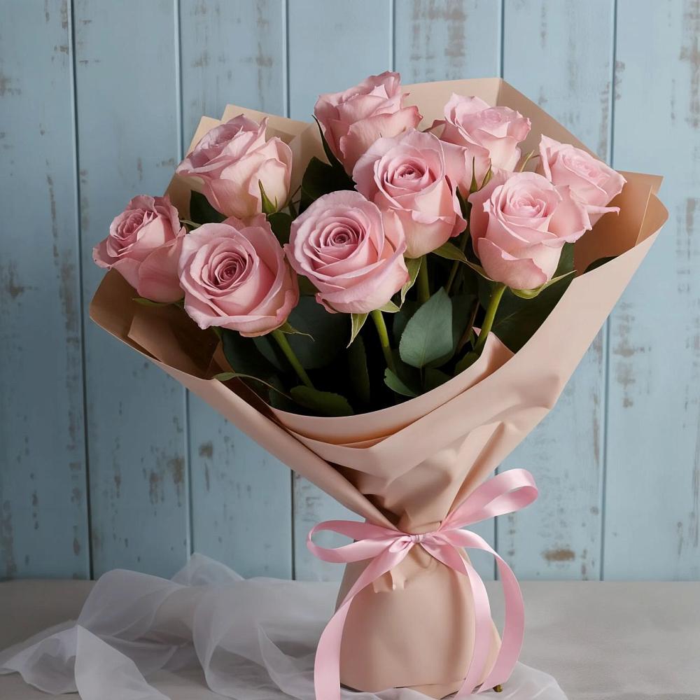 Букет цветов из: Розы в Семеновское