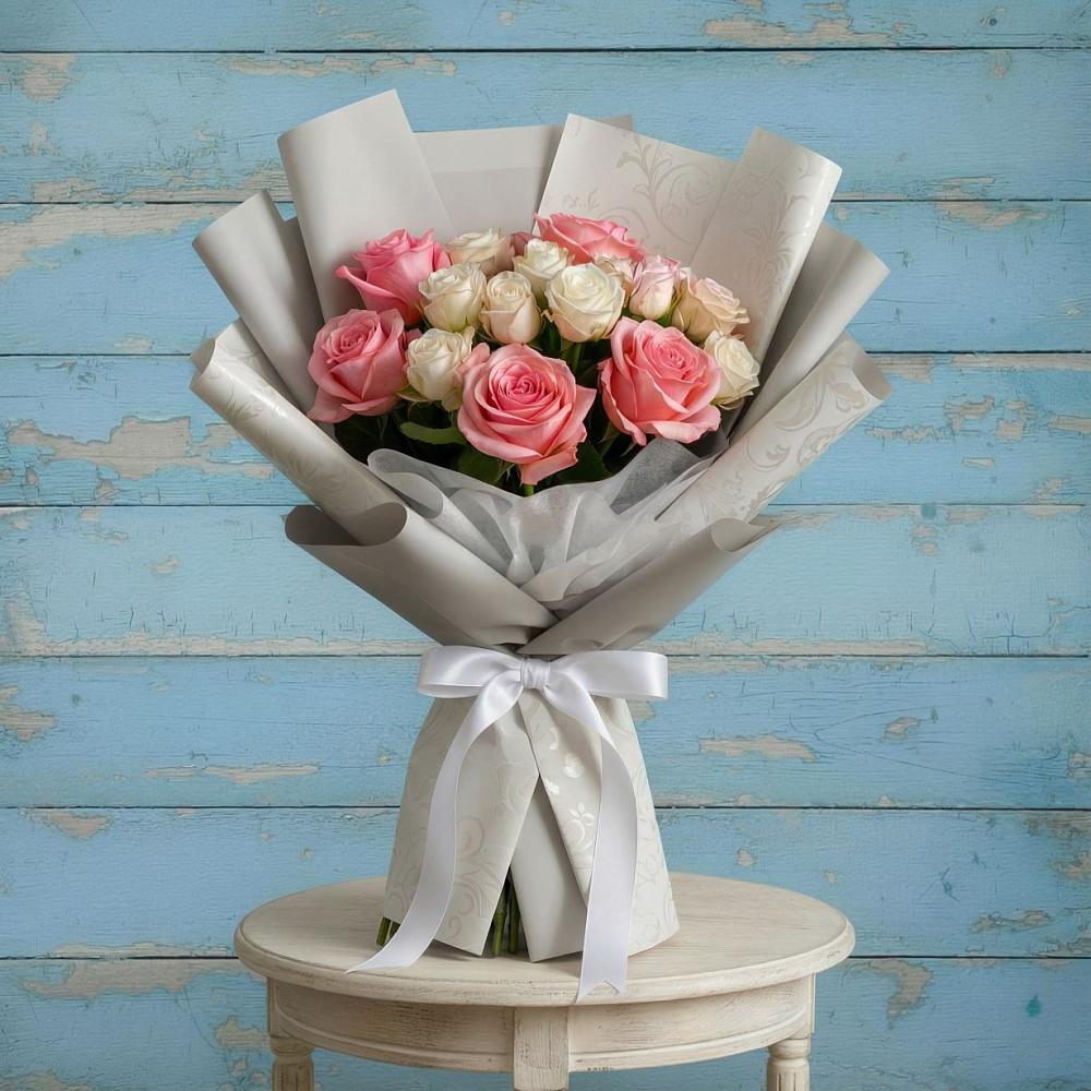 Букет цветов из: Розы в Семеновское