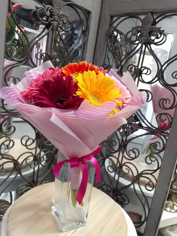 Букет цветов из: Герберы в Семеновское