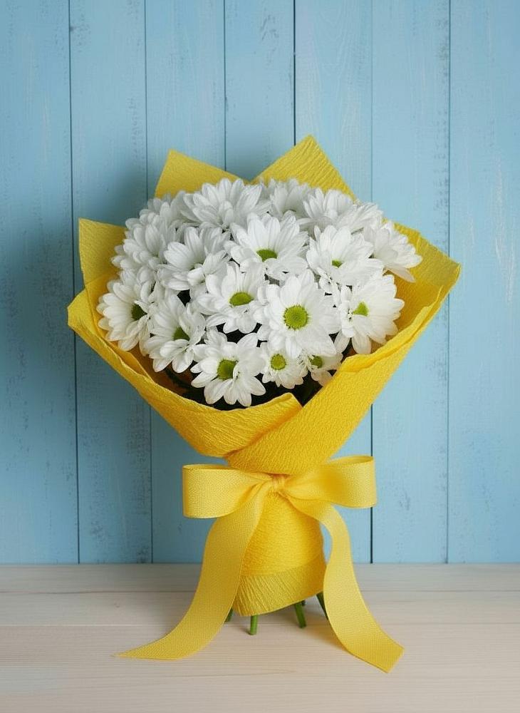 Букет цветов из: Хризантемы в Семеновское