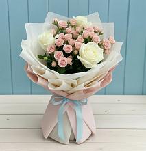 Букет цветов из:  Розы в Семеновское