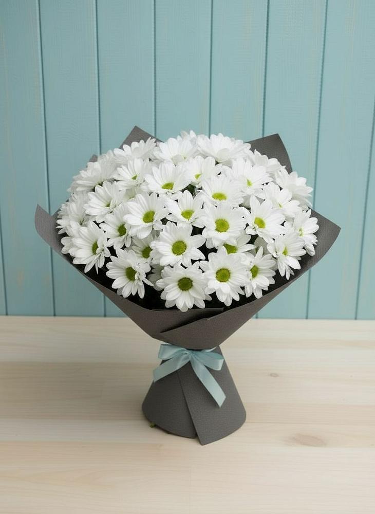 Букет цветов из: Хризантемы в Семеновское