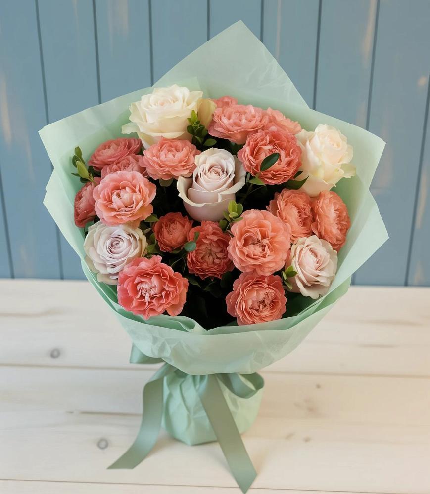 Букет цветов из: Розы в Семеновское