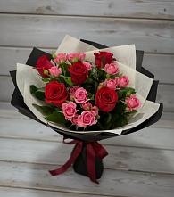 Букет цветов из:  Розы в Семеновское