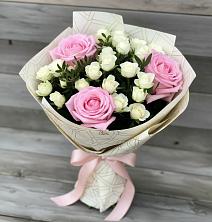 Букет цветов из:  Розы в Семеновское