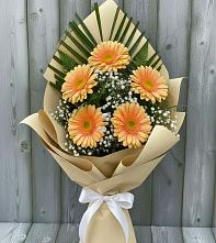 Букет цветов из:  Герберы #REPLACE_PRED# Семеновское