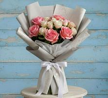 Букет цветов из:  Розы в Семеновское